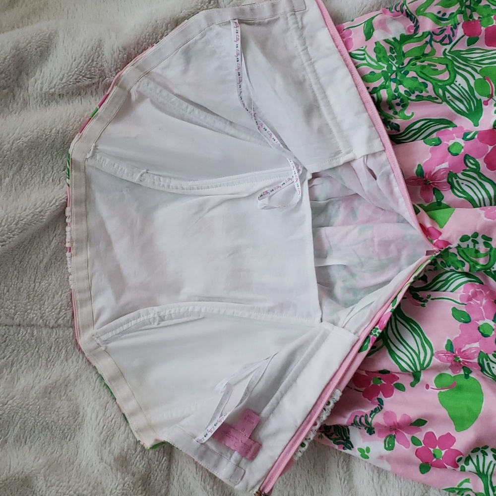 Lily Pulitzer Strapless Lace Tiger Floral Dress - Picture 10 of 14